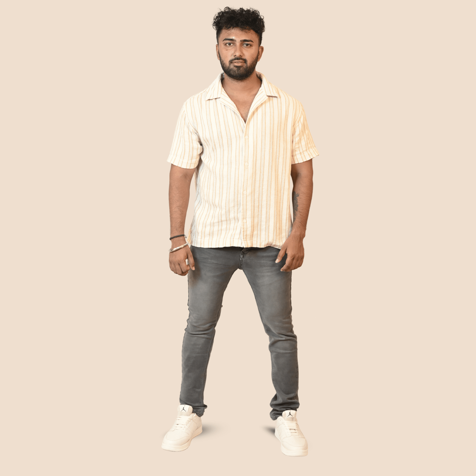 Men's Tight Fit Grey Denim Jeans