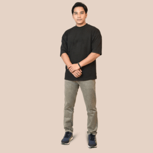 Men's Regular Fit Bottle Green Denim Jeans